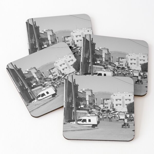 Item preview, Taroudant Cityscape in Black & White – Historic Moroccan Urban View designed and sold by photo-travel.
