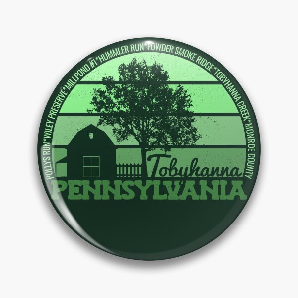 Item preview, Tobyhanna Pennsylvania Sunset Retro Vintage Local Pride Logo designed and sold by CRHPOD20.