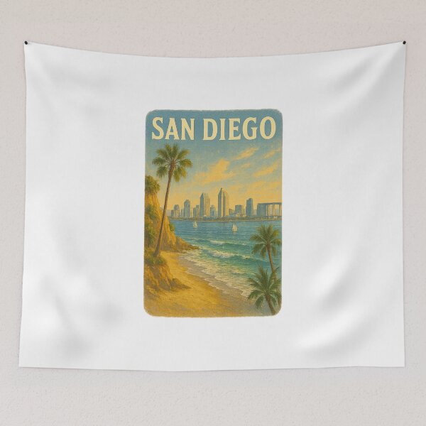 Item preview, San Diego designed and sold by FBA.