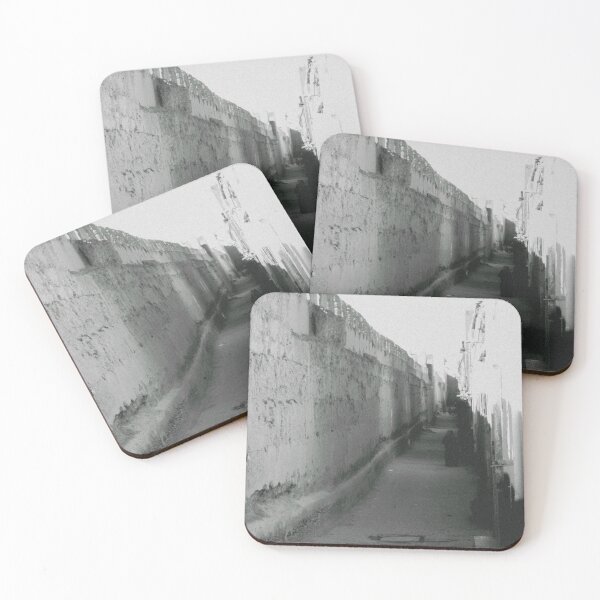 Item preview, Taroudant City Walls in Black & White – Historic Moroccan Fortress designed and sold by photo-travel.