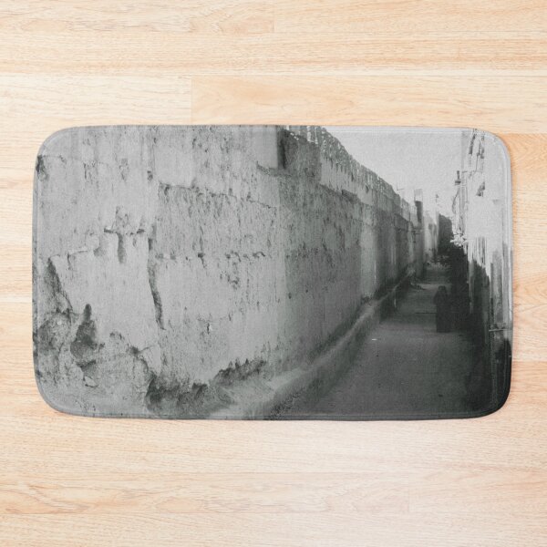Item preview, Taroudant City Walls in Black & White – Historic Moroccan Fortress designed and sold by photo-travel.