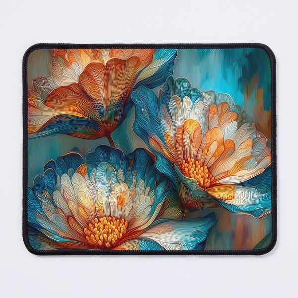 Item preview, Fantasy Hydrangea Floral Abstract Art designed and sold by MargaretWiktor.