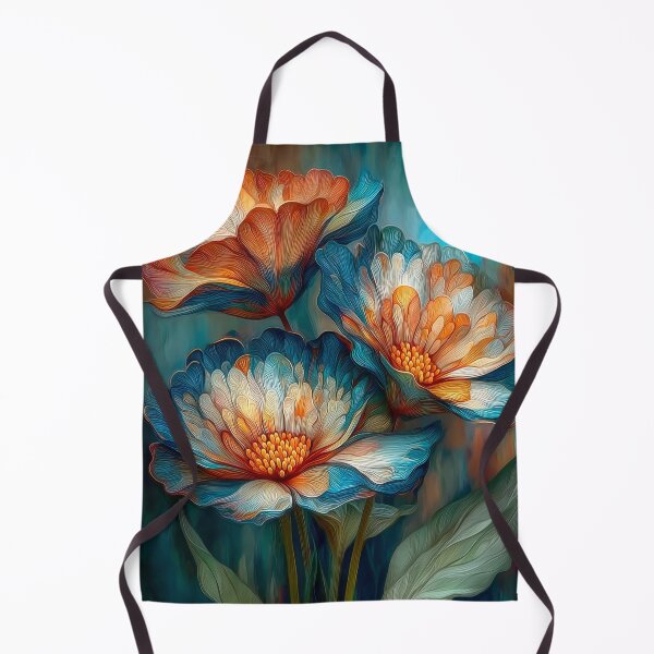 Item preview, Fantasy Hydrangea Floral Abstract Art designed and sold by MargaretWiktor.