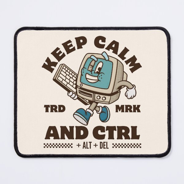 Item preview, Keep calm and ctrl + alt + del designed and sold by Peerless-Prime.