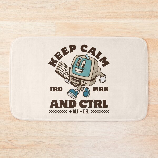 Item preview, Keep calm and ctrl + alt + del designed and sold by Peerless-Prime.