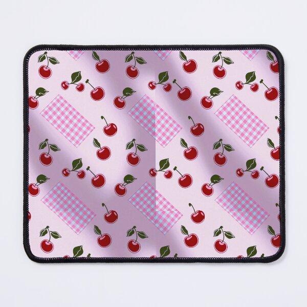 Item preview, Pink Preppy gingham cherry designed and sold by CandyVenom.