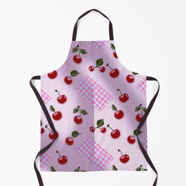 Item preview, Pink Preppy gingham cherry designed and sold by CandyVenom.