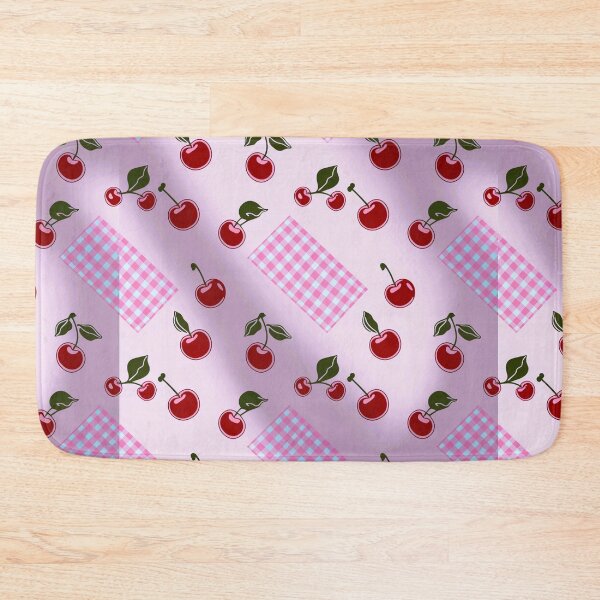 Item preview, Pink Preppy gingham cherry designed and sold by CandyVenom.