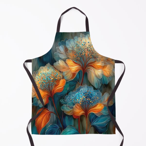 Item preview, Fantasy Hydrangea Floral Abstract Art designed and sold by MargaretWiktor.