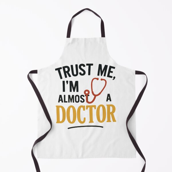 Item preview, Almost a Doctor – Funny Med Student Quote designed and sold by aws artist .