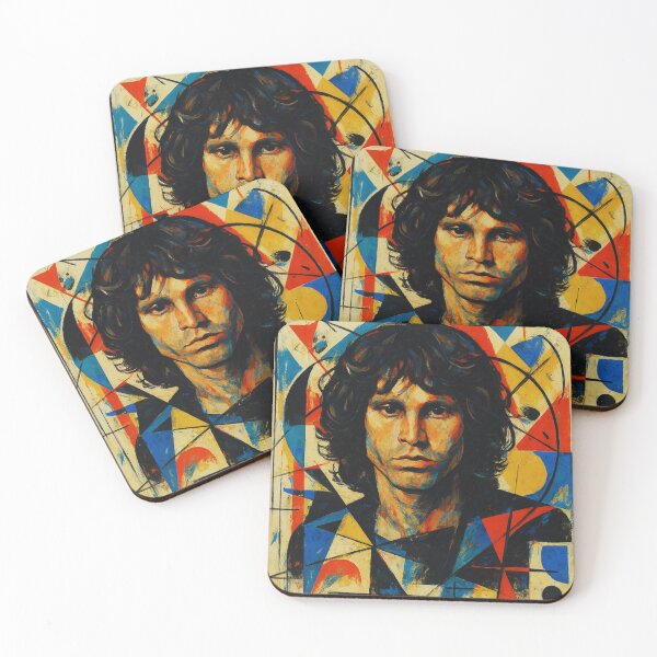Aperçu de l'œuvre Jim Morrison Avant-Garde créée et vendue par TheAmericanPoet.