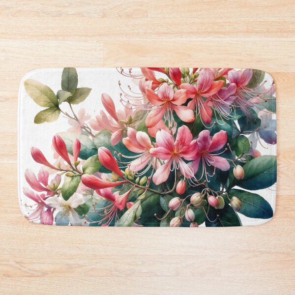 Item preview, "Scent of Summer: Japanese Honeysuckle in Bloom" designed and sold by Kriebelt.