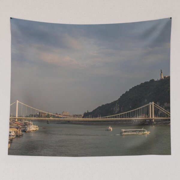 Item preview, Erzsébet Bridge in Budapest – Elegant Connection Over the Danube designed and sold by photo-travel.