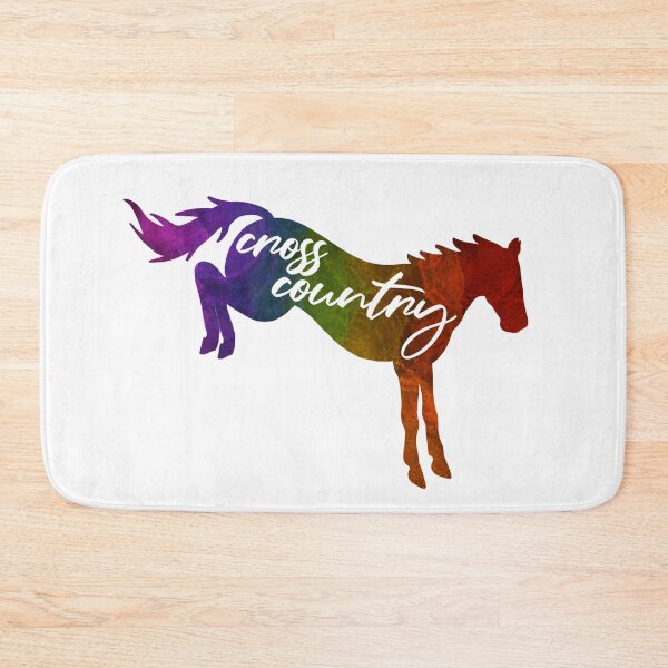 Item preview, Rainbow Cross Country Horse designed and sold by Trotting Hooves.