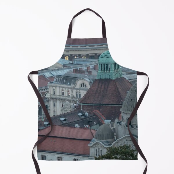 Item preview, Rooftops of Budapest in Black & White – Timeless Urban Elegance designed and sold by MetaModel Editions.