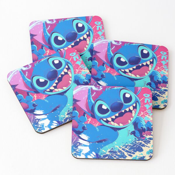 Item preview, Blue Cute Alien Hawaiian Fun  designed and sold by AnimeArsenalPrints.