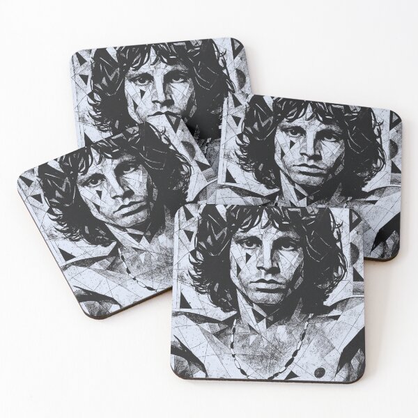 Item preview, Arte en blanco y negro de Jim Morrison | The Doors | El poeta estadounidense designed and sold by TheAmericanPoet.