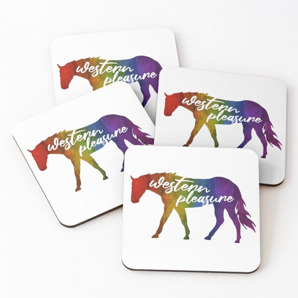 Item preview, Rainbow Western Pleasure Horse designed and sold by Trotting Hooves.