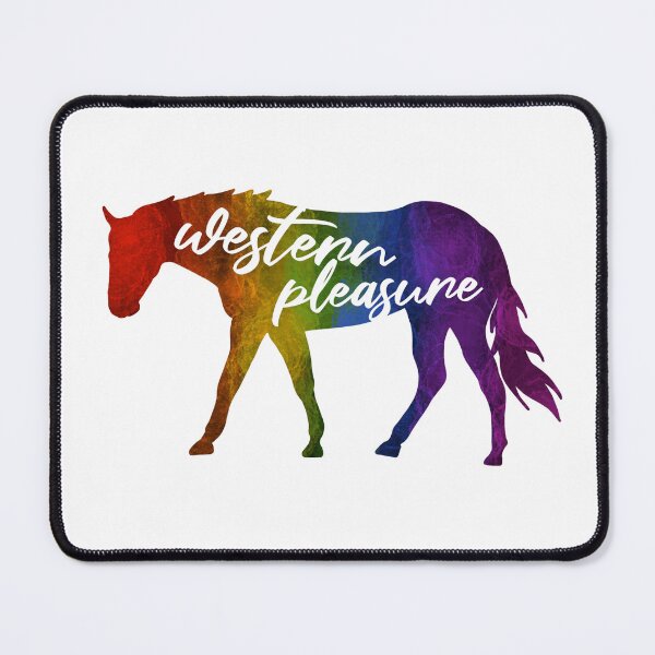 Item preview, Rainbow Western Pleasure Horse designed and sold by Trotting Hooves.