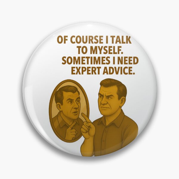 Item preview, Of Course I Talk to Myself designed and sold by Nuvijo.