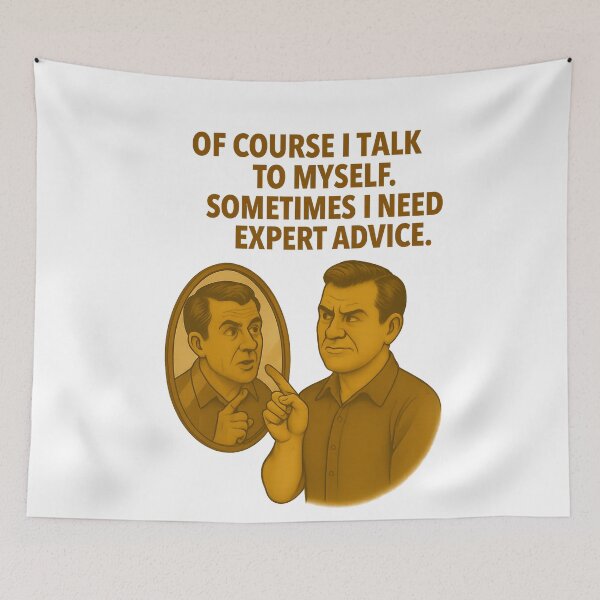 Item preview, Of Course I Talk to Myself designed and sold by Nuvijo.
