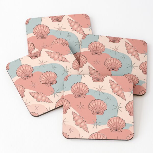 Item preview, Pink Preppy coastal shells designed and sold by CandyVenom.