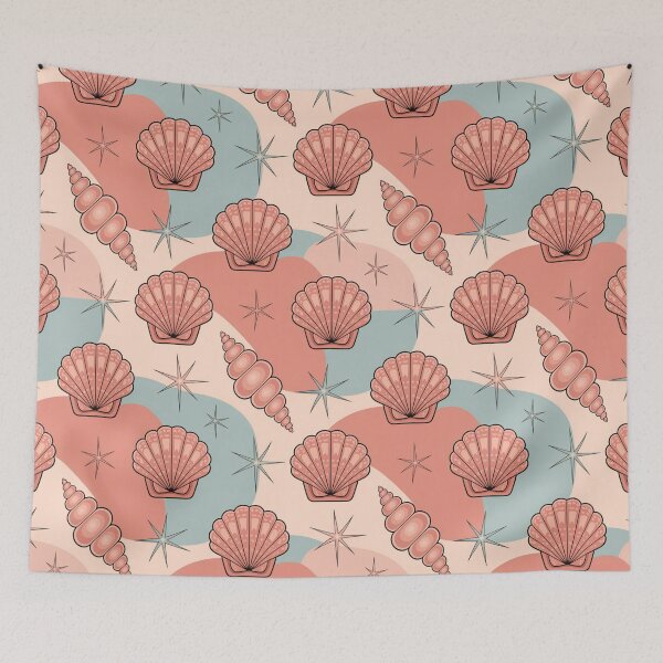 Item preview, Pink Preppy coastal shells designed and sold by CandyVenom.