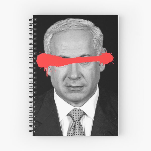 Item preview, Netanyahu Red Graffiti Design designed and sold by VelvetCollapse.