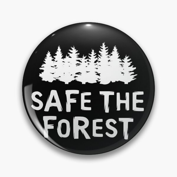 Item preview, Copy of safe the forest - forest silhouette and nature conservation symbol designed and sold by AndreMi.