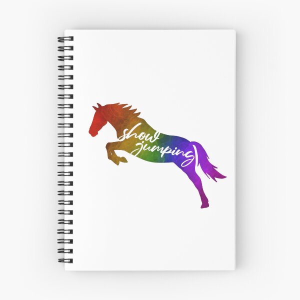 Item preview, Rainbow Show Jumping Horse designed and sold by Trotting Hooves.