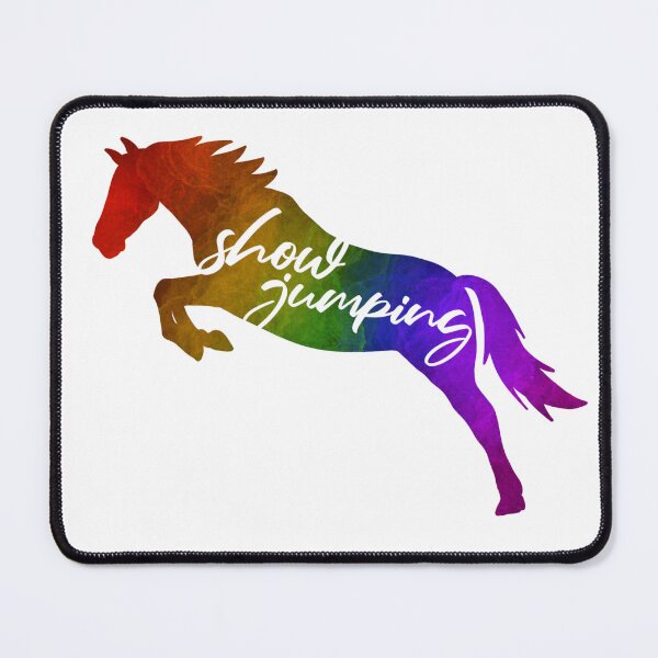 Item preview, Rainbow Show Jumping Horse designed and sold by Trotting Hooves.