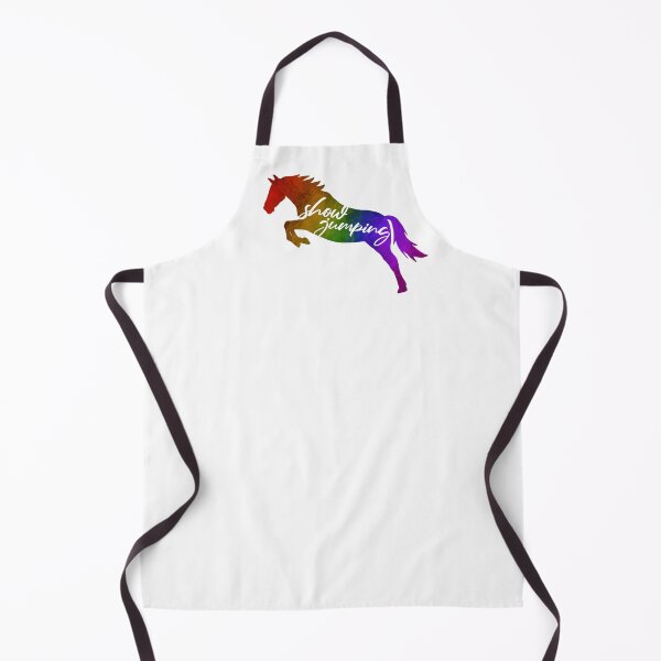 Item preview, Rainbow Show Jumping Horse designed and sold by Trotting Hooves.