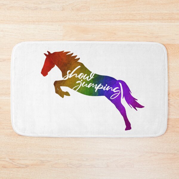 Item preview, Rainbow Show Jumping Horse designed and sold by Trotting Hooves.