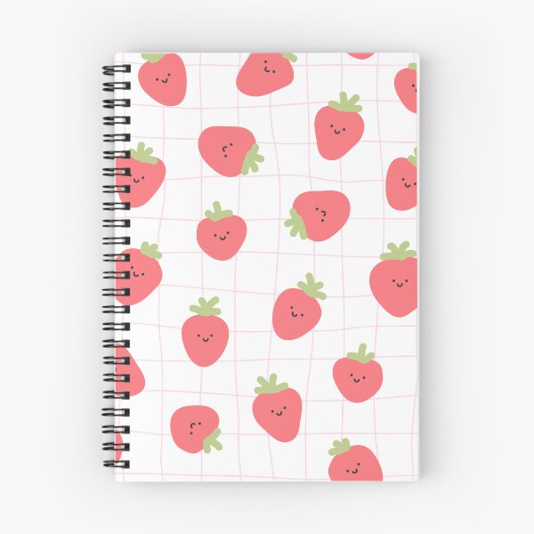 Item preview, Cute Strawberry Pattern Aesthetic Design designed and sold by TropicalTrails.