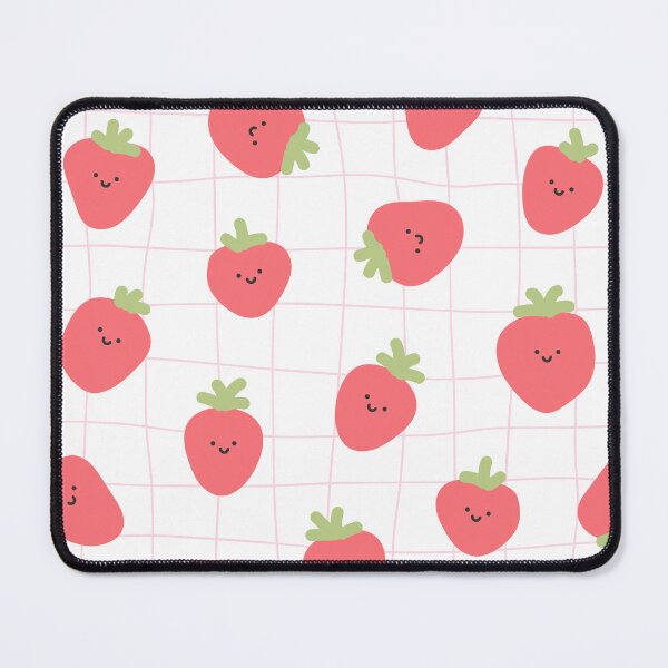Item preview, Cute Strawberry Pattern Aesthetic Design designed and sold by TropicalTrails.