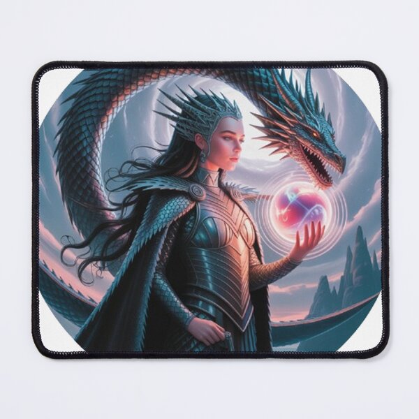 Item preview, Queen of Dragons in surrealistic style. designed and sold by Lilashakti ⭐️ ⭐️ ⭐️ ⭐️ ⭐️.