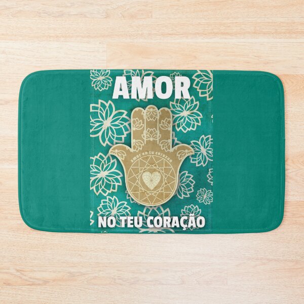 Item preview, LOVE NO TEU CORAÇÃO + Hamsa | Ancient Protection & Spiritual Art designed and sold by 	aluzia.design.