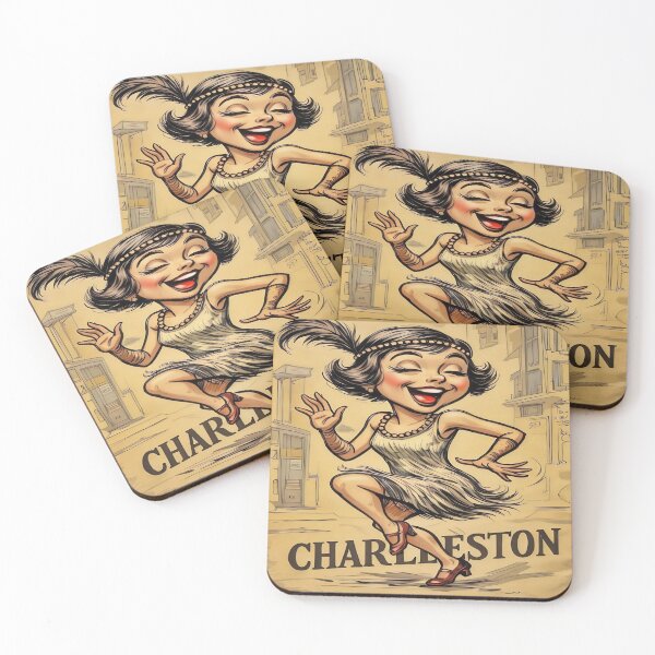 Item preview, Charleston Dancer Art – 1920s Flapper Fun designed and sold by gleefulme.