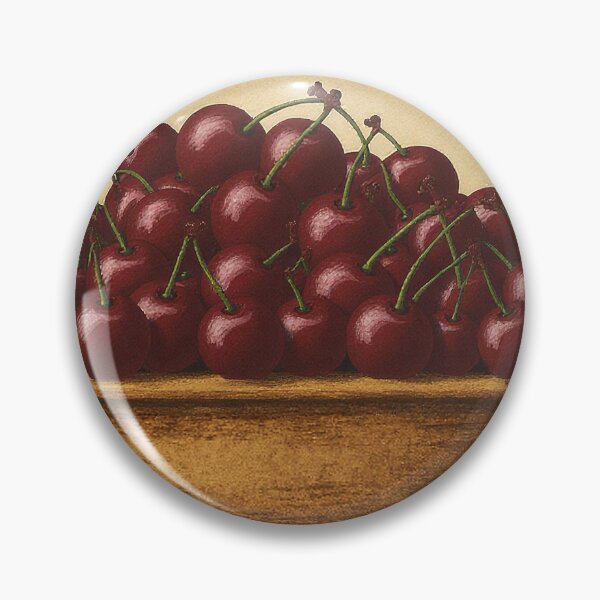 Item preview, Retro Cherry Fruit Sticker Label designed and sold by Wordsmith-Wear.