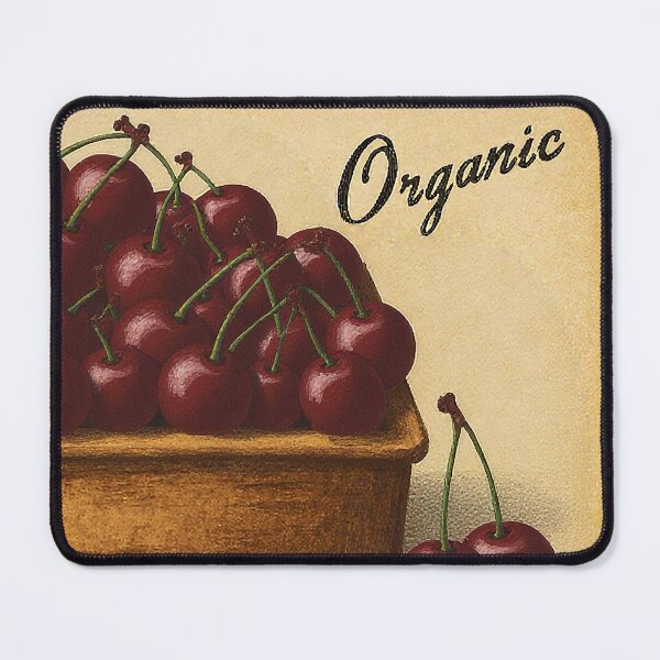 Item preview, Retro Cherry Fruit Sticker Label designed and sold by Wordsmith-Wear.