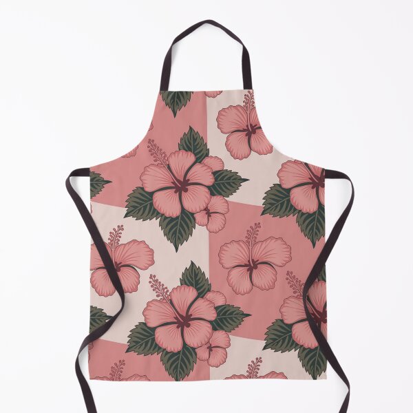 Item preview, Pink Preppy hibiscus floral designed and sold by CandyVenom.