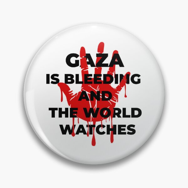 Item preview, Gaza Is Bleeding – And The World Watches  designed and sold by Tee-Show.