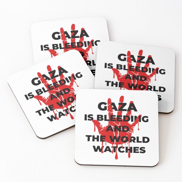 Item preview, Gaza Is Bleeding – And The World Watches  designed and sold by Tee-Show.