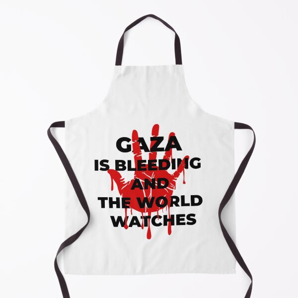 Item preview, Gaza Is Bleeding – And The World Watches designed and sold by Tee-Show.
