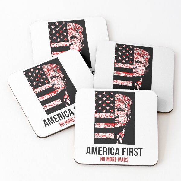 Item preview, America First – No More Wars  designed and sold by Tee-Show.
