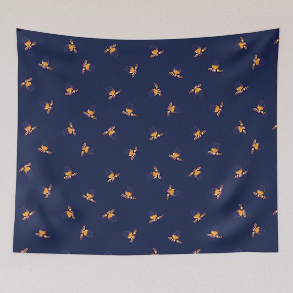 Item preview, Dark Blue Whisky Glass and Cigar Pattern designed and sold by jalanc.