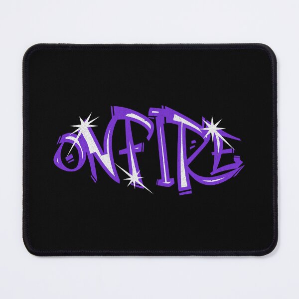 Item preview, ONFIRE Graffiti Style Design - Purple Sparkle designed and sold by flidesign .