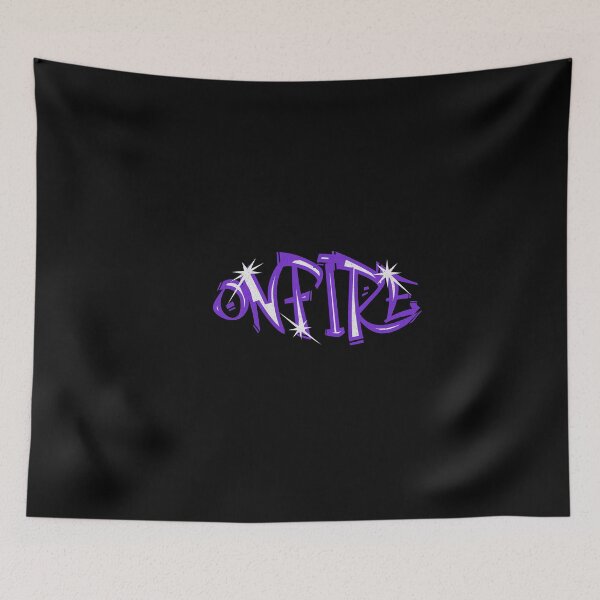 Item preview, ONFIRE Graffiti Style Design - Purple Sparkle designed and sold by flidesign .