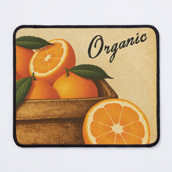 Item preview, Retro Orange Fruit Sticker Label designed and sold by Wordsmith-Wear.