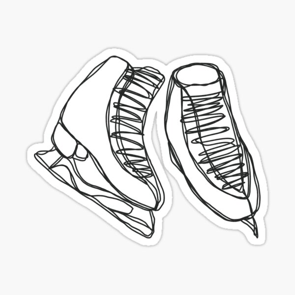 Item preview, Ice Skates designed and sold by Flika Studio.